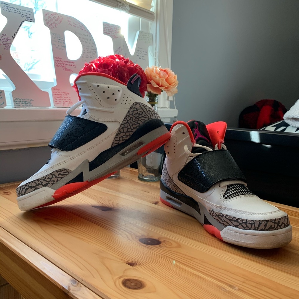 Air Jordan’s worn one time